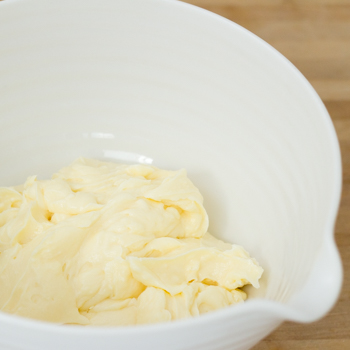creamed margarine