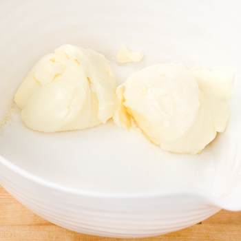 creamed margarine.