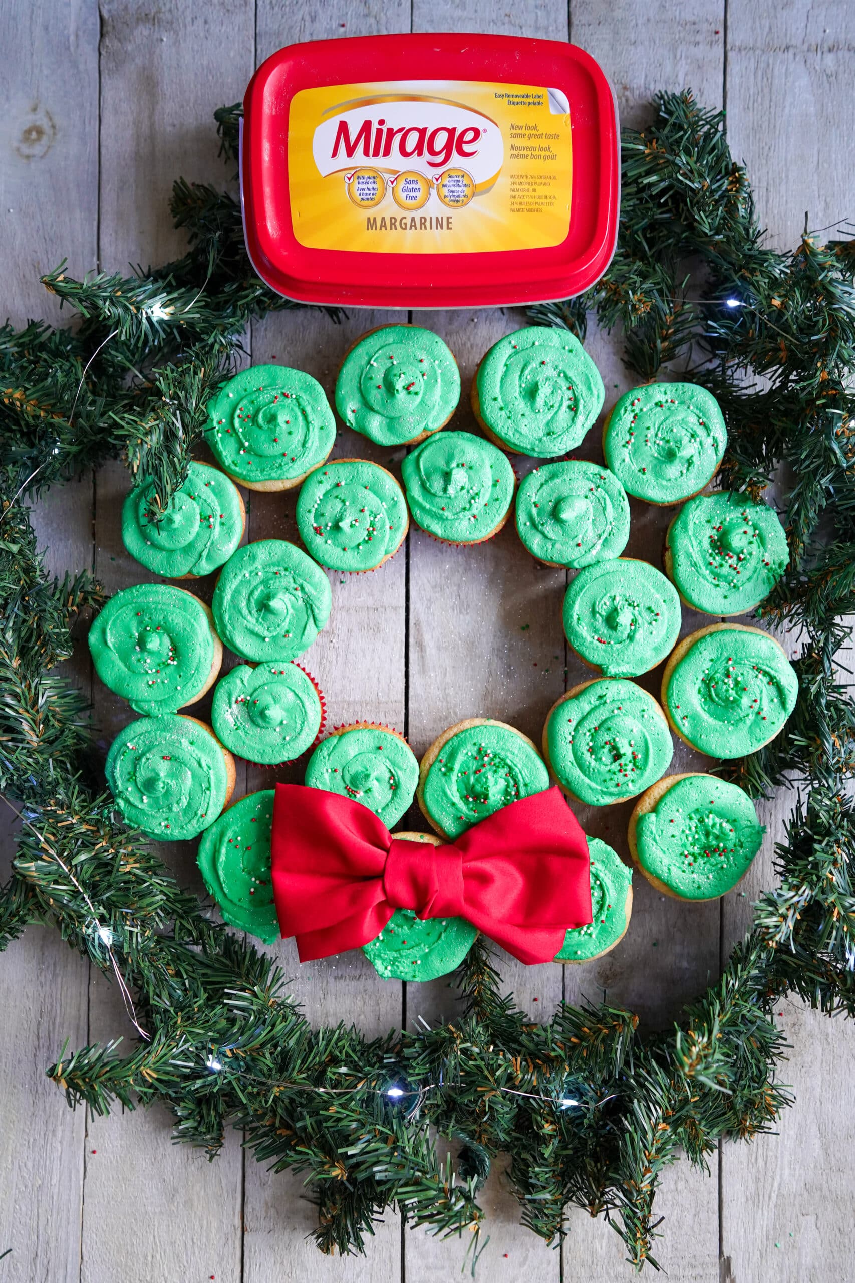 Featured image for “Cupcakes couronnes de Noël”
