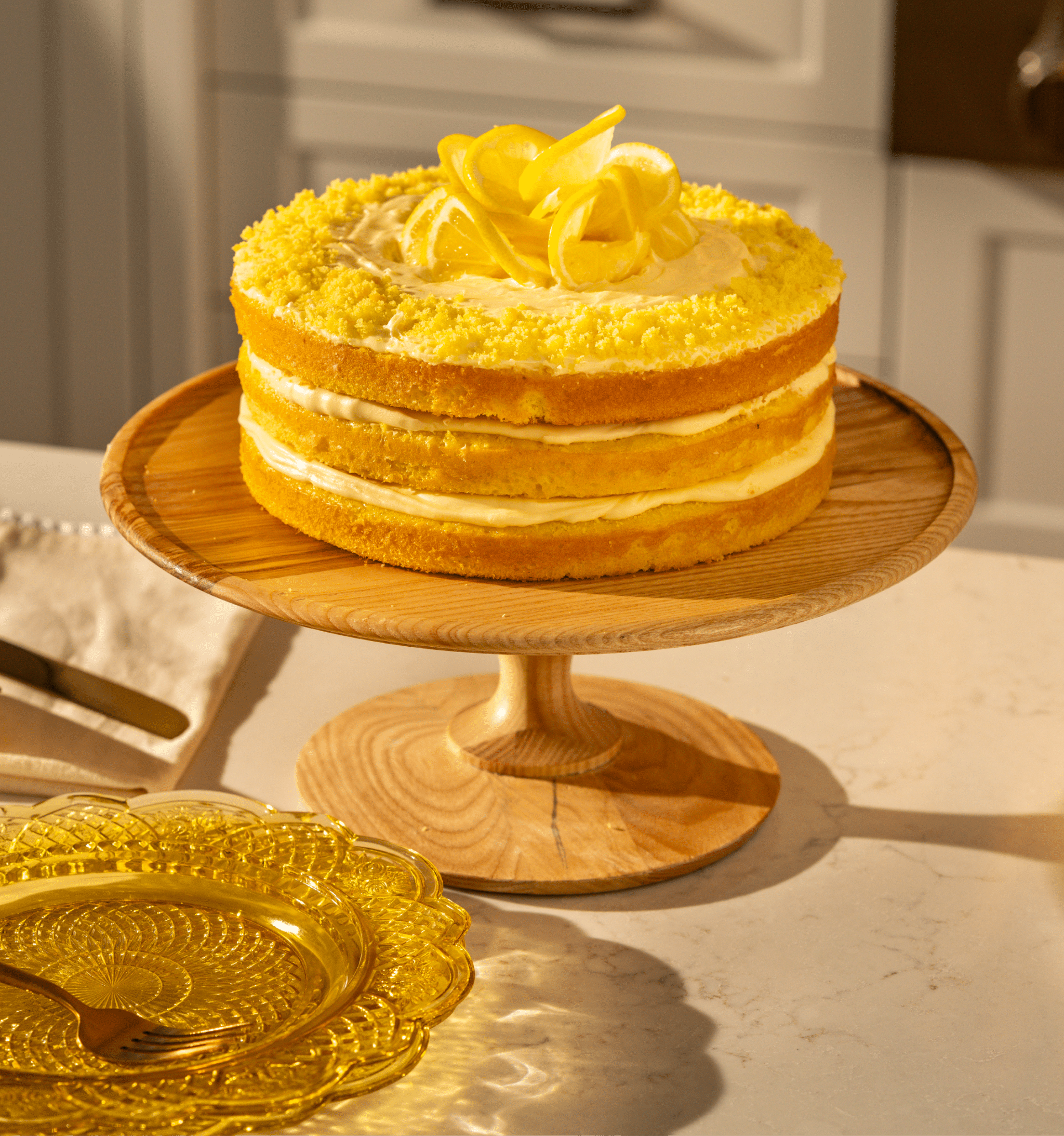Featured image for “Layered Lemon Cake”
