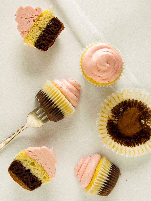Featured image for “Neapolitan Cupcakes”