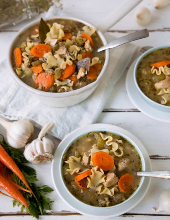 Featured image for “Classic Chicken Noodle Soup”