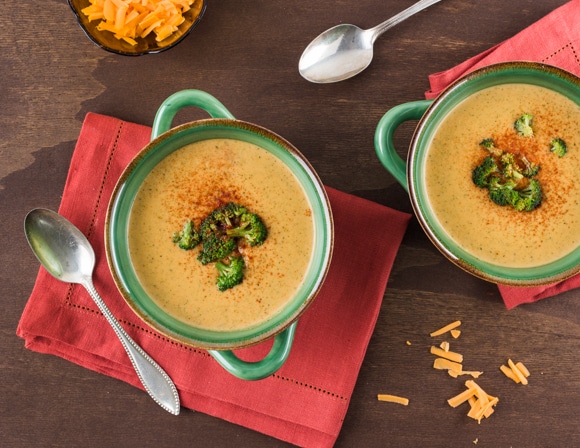 Featured image for “Cheddar Broccoli Soup”
